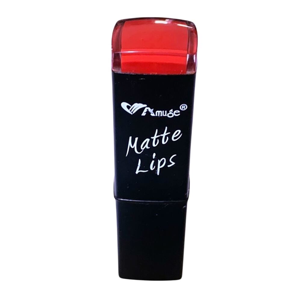 Amuse Lipstick Matte Lip Color Blush Stick Long Lasting 7272-N9 Red Make Up USA